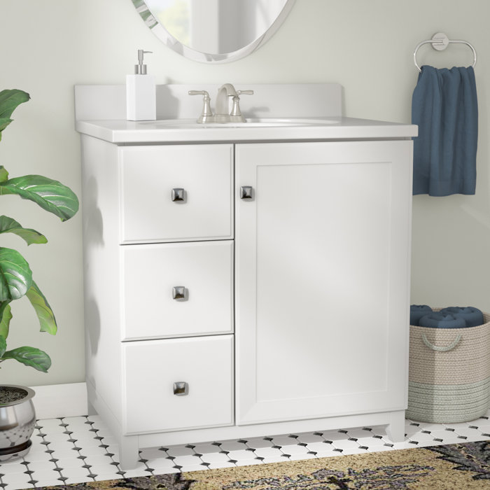 Ebern Designs Rosalynn 1Door 31" Single Bathroom Vanity Wayfair